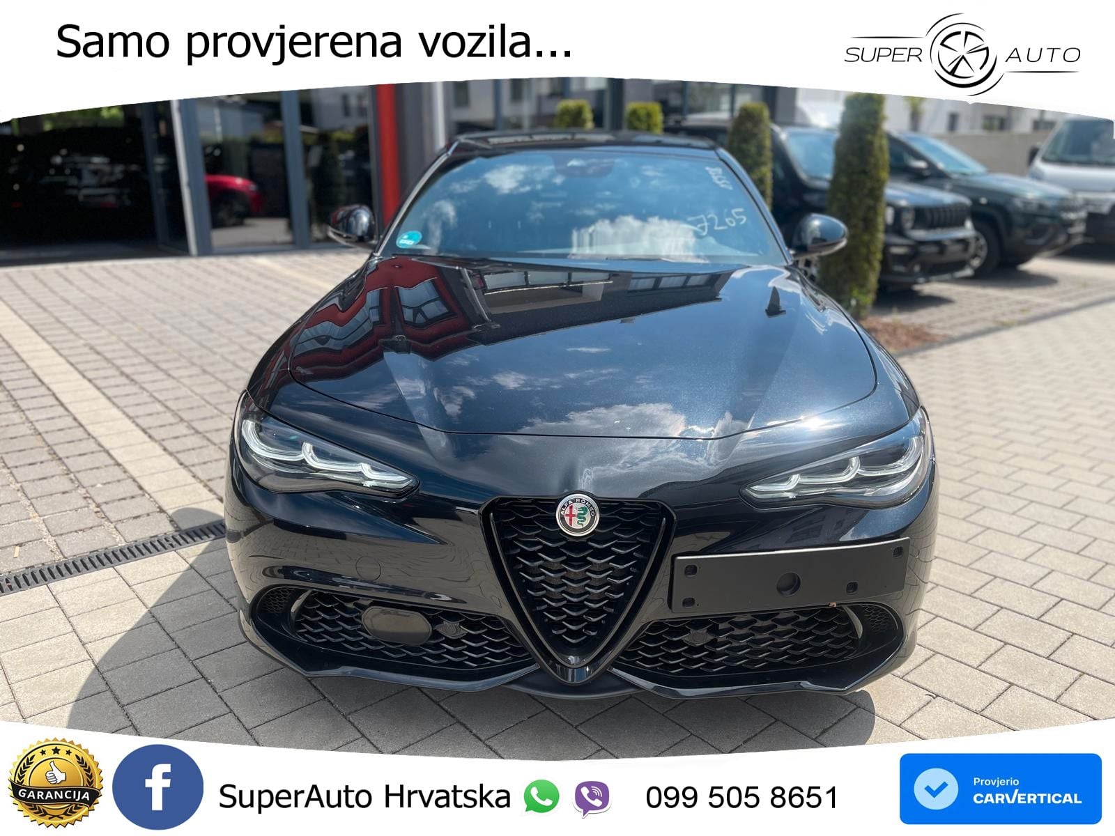 Alfa Romeo Giulia 2.0 Turbo (280 KS) Q4 Automatic LED+GR SJED+ACC