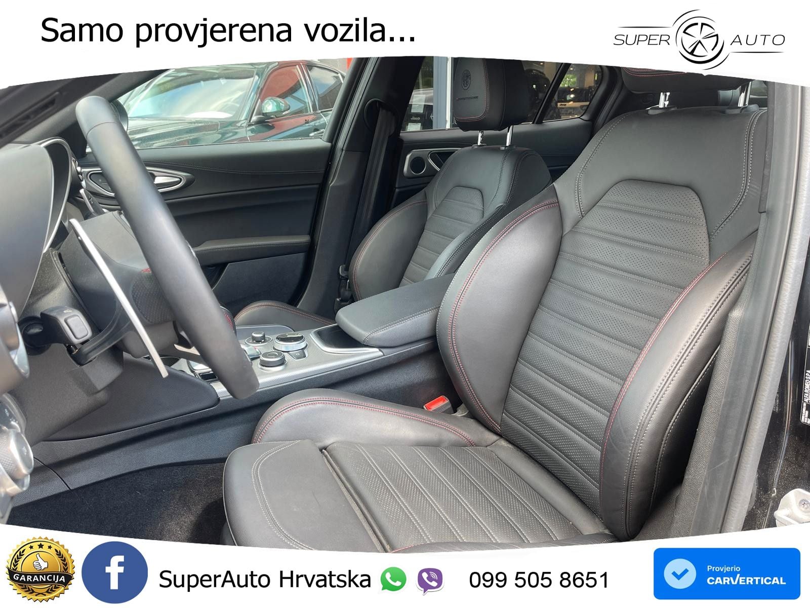 Alfa Romeo Giulia 2.0 Turbo (280 KS) Q4 Automatic LED+GR SJED+ACC