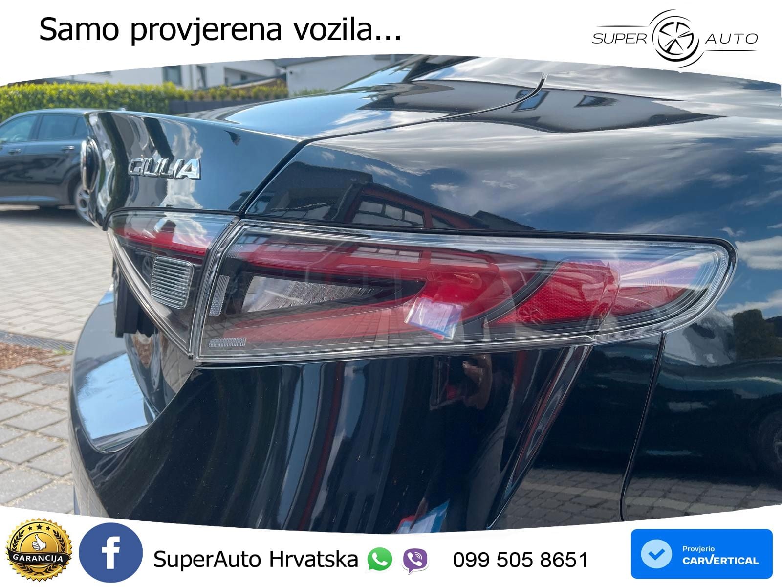 Alfa Romeo Giulia 2.0 Turbo (280 KS) Q4 Automatic LED+GR SJED+ACC