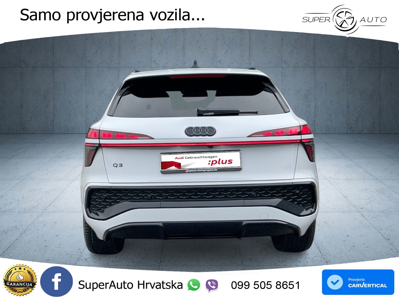 Audi Q3 1.5 TFSIe (272 KS) S tronic S line LED+GR SJED+ACC