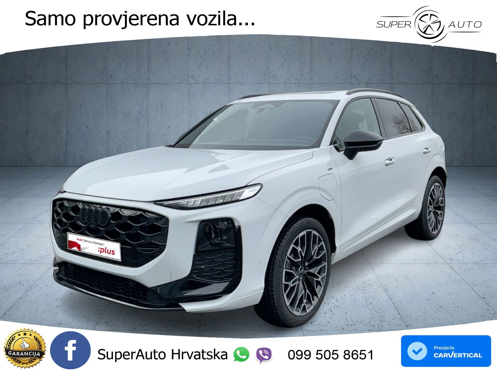 Audi Q3 1.5 TFSIe (272 KS) S tronic S line LED+GR SJED+ACC