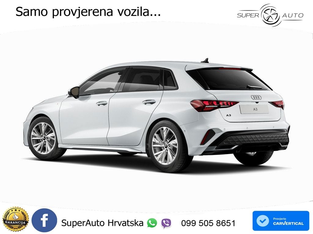 Audi A3 35 TFSI (150 KS) S tronic S line LED+GR SJED+ACC