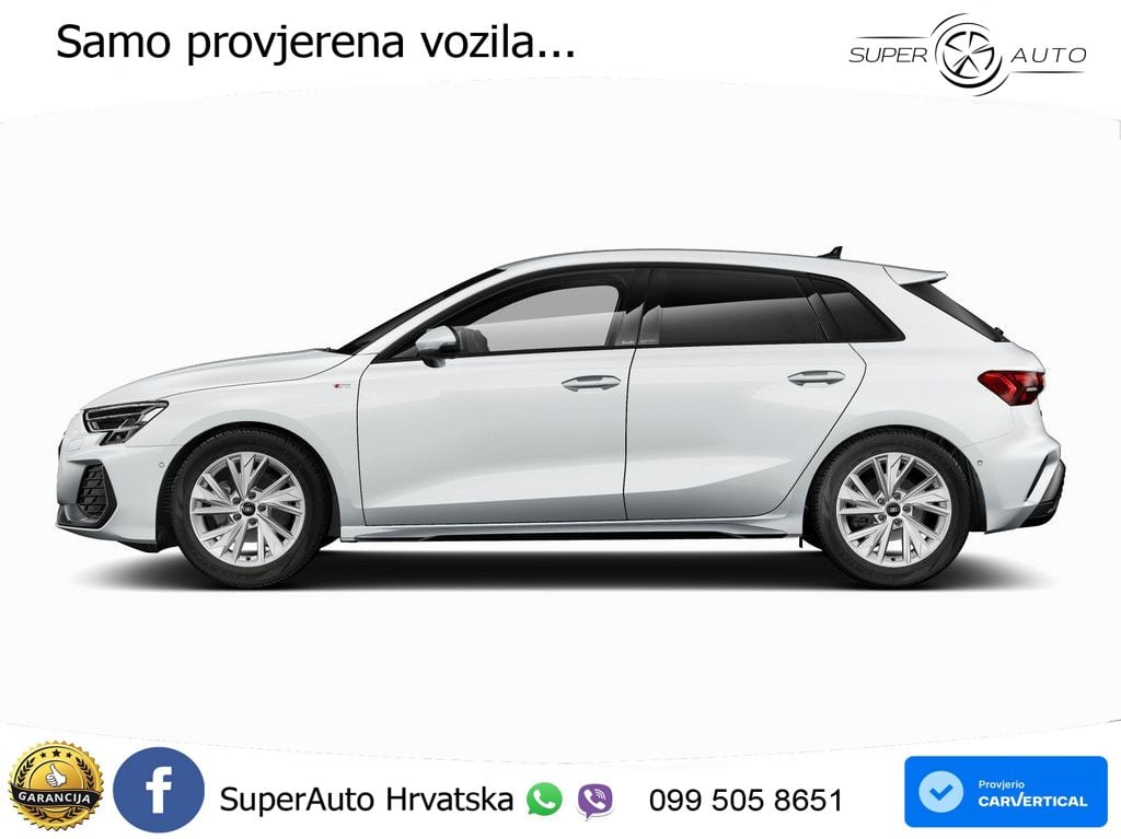 Audi A3 35 TFSI (150 KS) S tronic S line LED+GR SJED+ACC