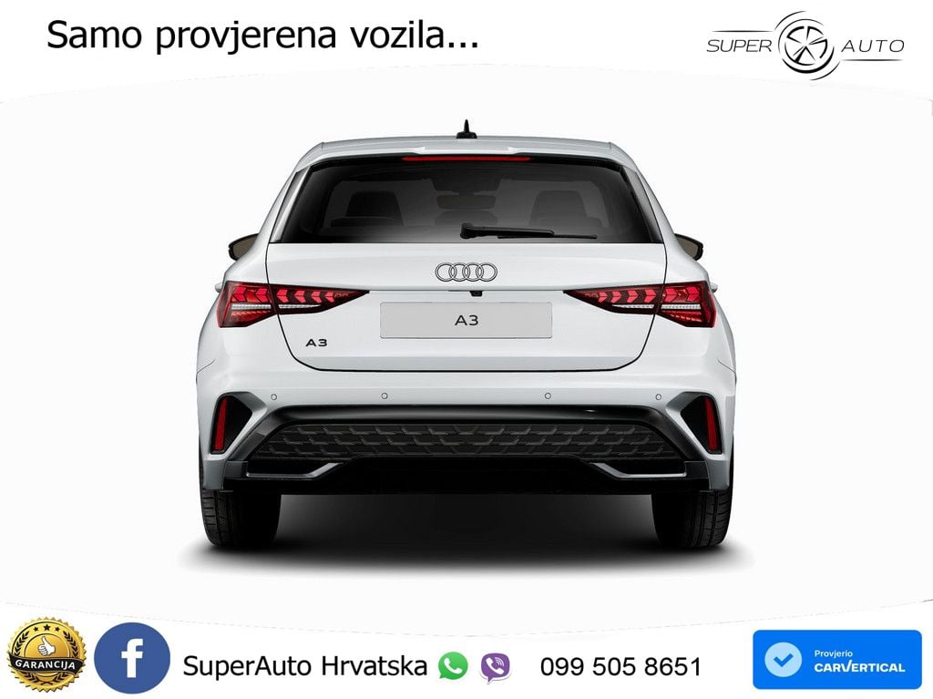 Audi A3 35 TFSI (150 KS) S tronic S line LED+GR SJED+ACC