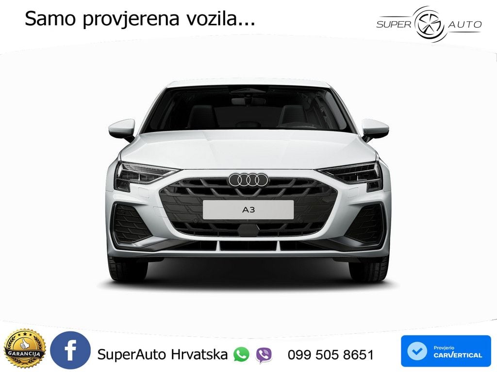 Audi A3 35 TFSI (150 KS) S tronic S line LED+GR SJED+ACC
