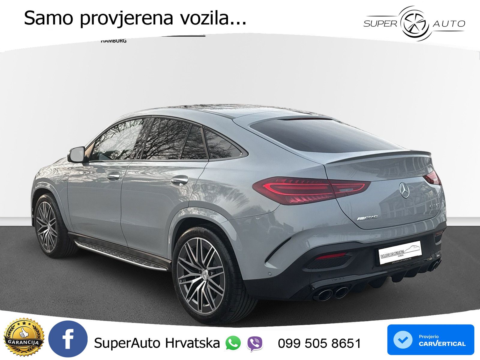 Mercedes AMG GLE Coupe 53 (435 KS) EQ Boost 4MATIC+ AMG SPEEDSHIFT TCT 9G ACC+HEAD+4xGR SJED+360+PANO