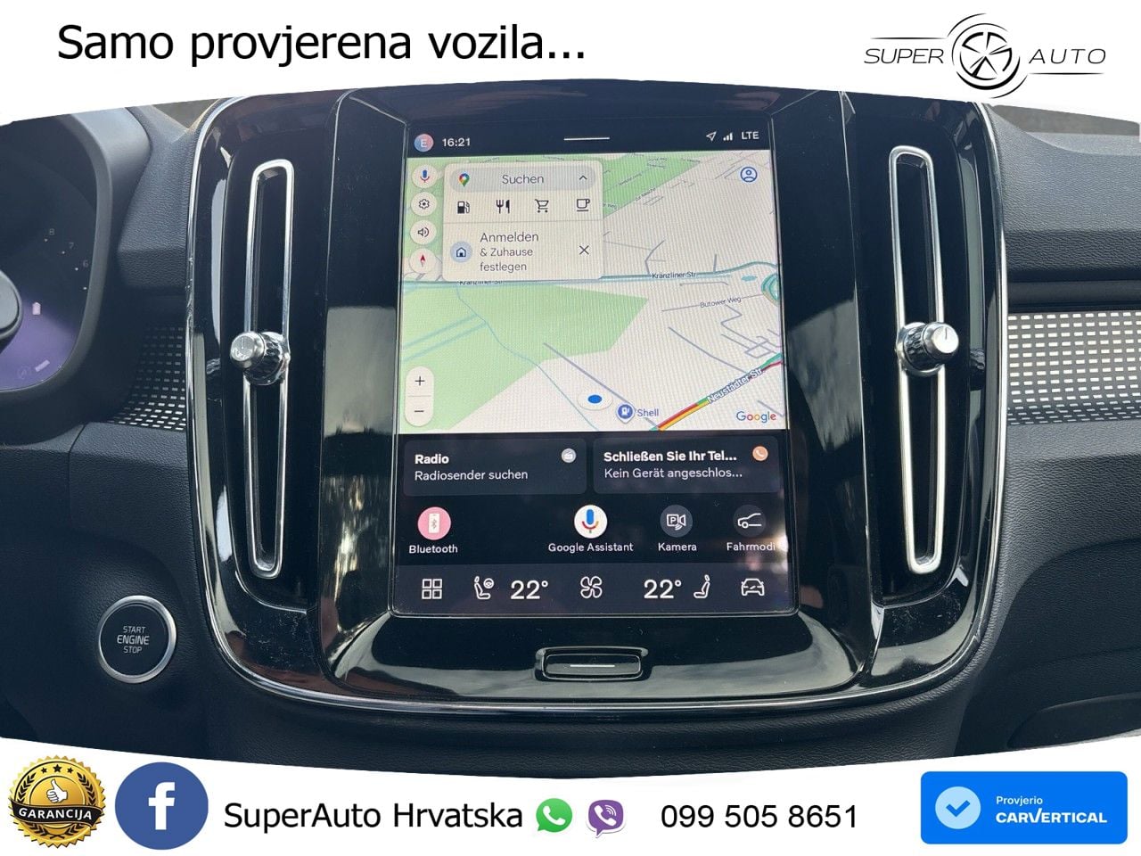 Volvo XC40 2.0 B3 163 KS Automatic LED+GR SJED+ACC