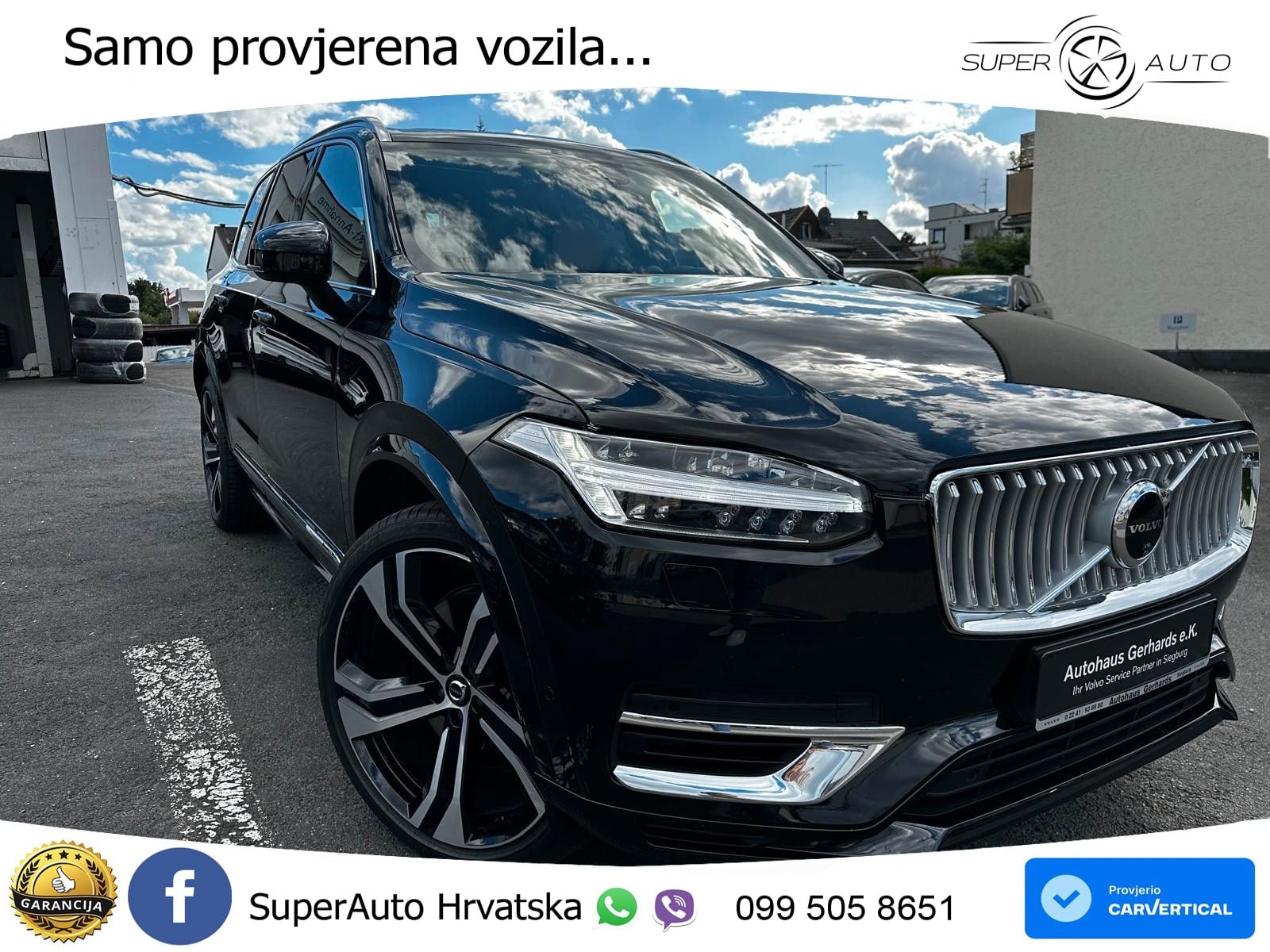 Volvo XC90 2.0 T8 AWD Automatic ACC+HEAD+4xGR SJED+360+PANO