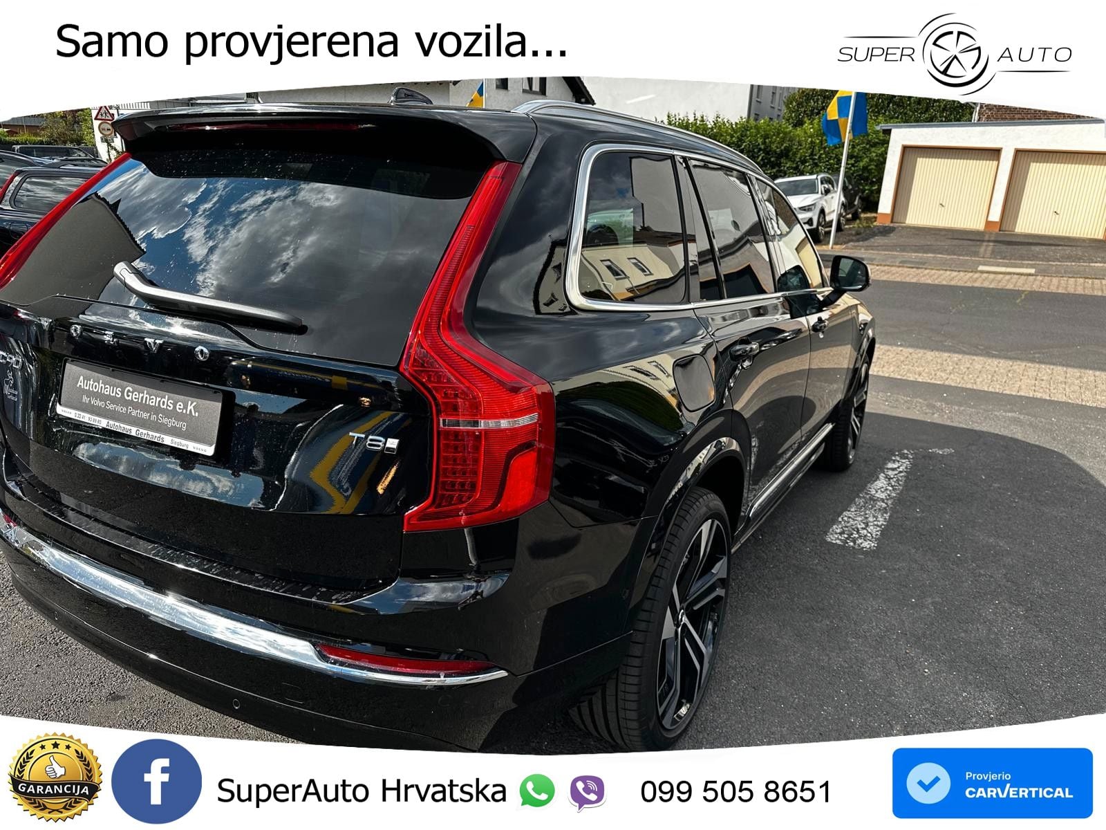 Volvo XC90 2.0 T8 AWD Automatic ACC+HEAD+4xGR SJED+360+PANO