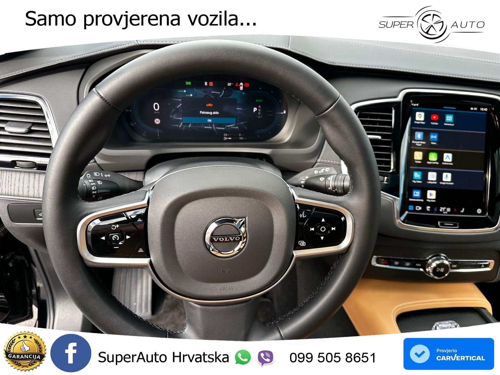 Volvo XC90 2.0 T8 AWD Automatic ACC+HEAD+4xGR SJED+360+PANO