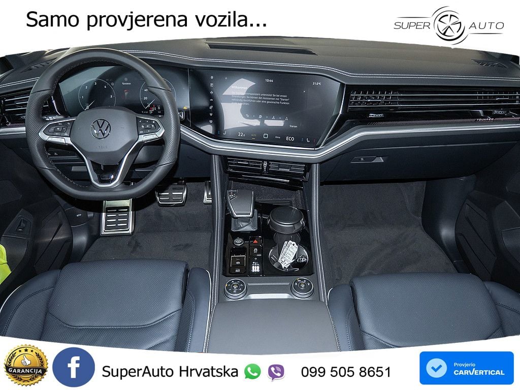Volkswagen Touareg 3.0 V6 TDI (286 KS) 4MOTION Tiptronic ZRAČNI+ACC+GR SJED+KAM+PANO