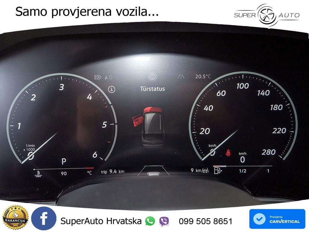 Volkswagen Touareg 3.0 V6 TDI (286 KS) 4MOTION Tiptronic ZRAČNI+ACC+GR SJED+KAM+PANO