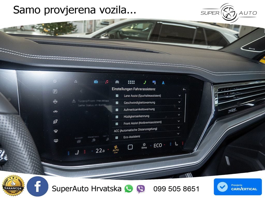 Volkswagen Touareg 3.0 V6 TDI (286 KS) 4MOTION Tiptronic ZRAČNI+ACC+GR SJED+KAM+PANO