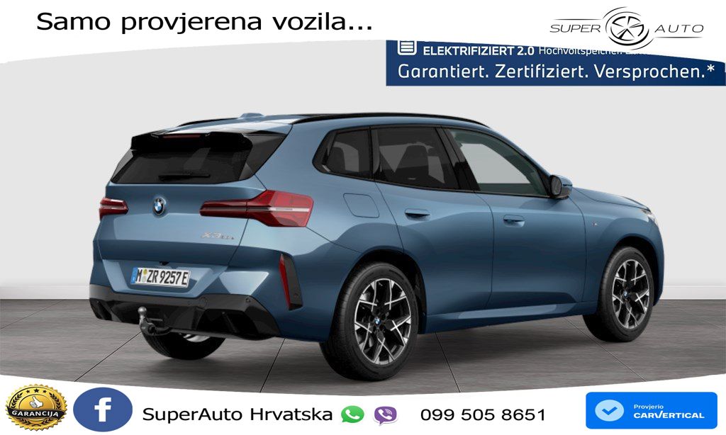 BMW X3 30e xDrive Steptronic M Sport ACC+HEAD+GR SJED+360+PANO