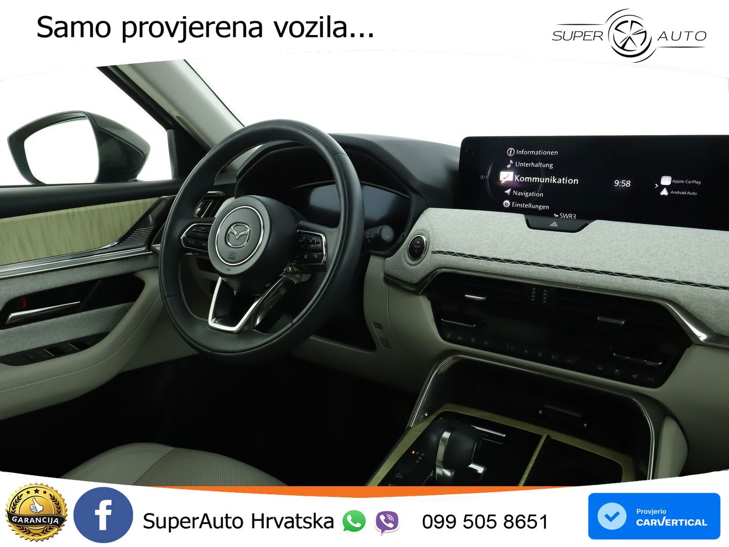 Mazda CX-60 2.5 e-Skyactiv (328 KS) AWD Automatic LED+GR SJED+ACC