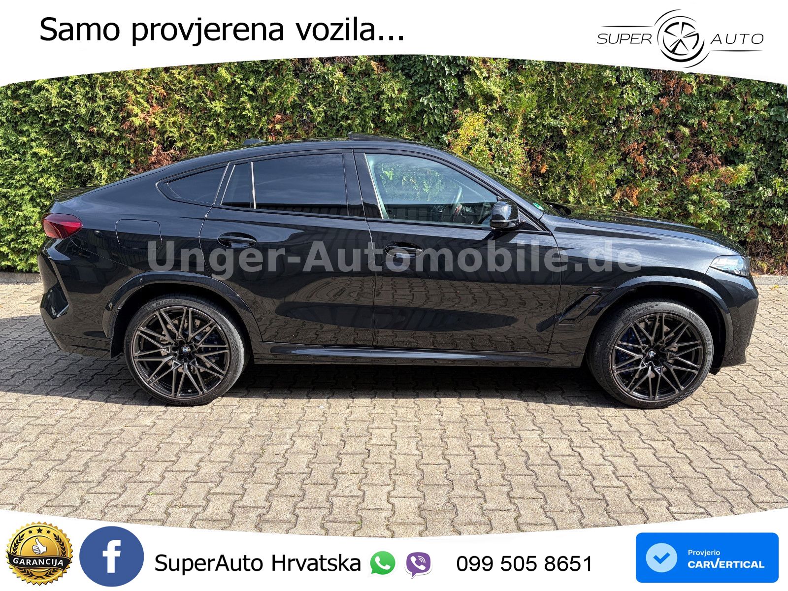 BMW X6 M Competition 4.4 V8 (625 KS) xDrive Steptronic ZRAČNI+ACC+GR SJED+KAM+PANO