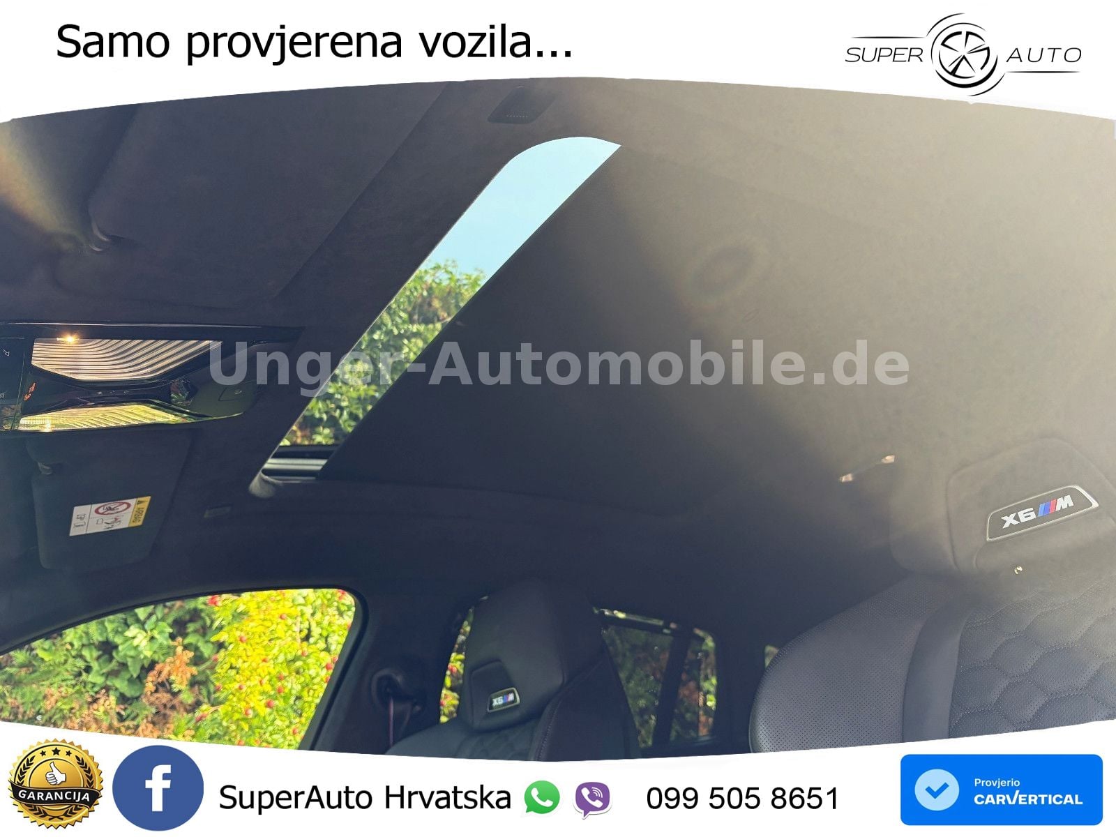 BMW X6 M Competition 4.4 V8 (625 KS) xDrive Steptronic ZRAČNI+ACC+GR SJED+KAM+PANO