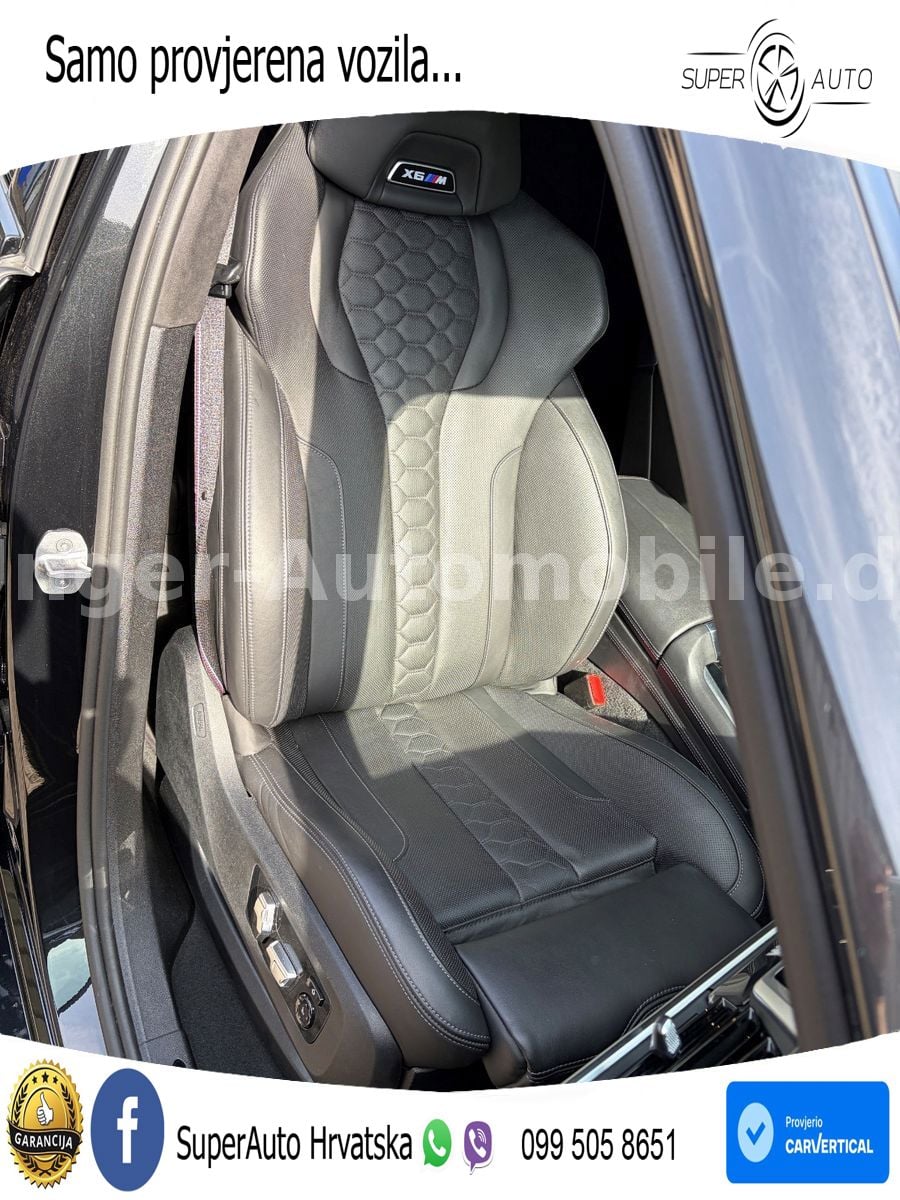 BMW X6 M Competition 4.4 V8 (625 KS) xDrive Steptronic ZRAČNI+ACC+GR SJED+KAM+PANO