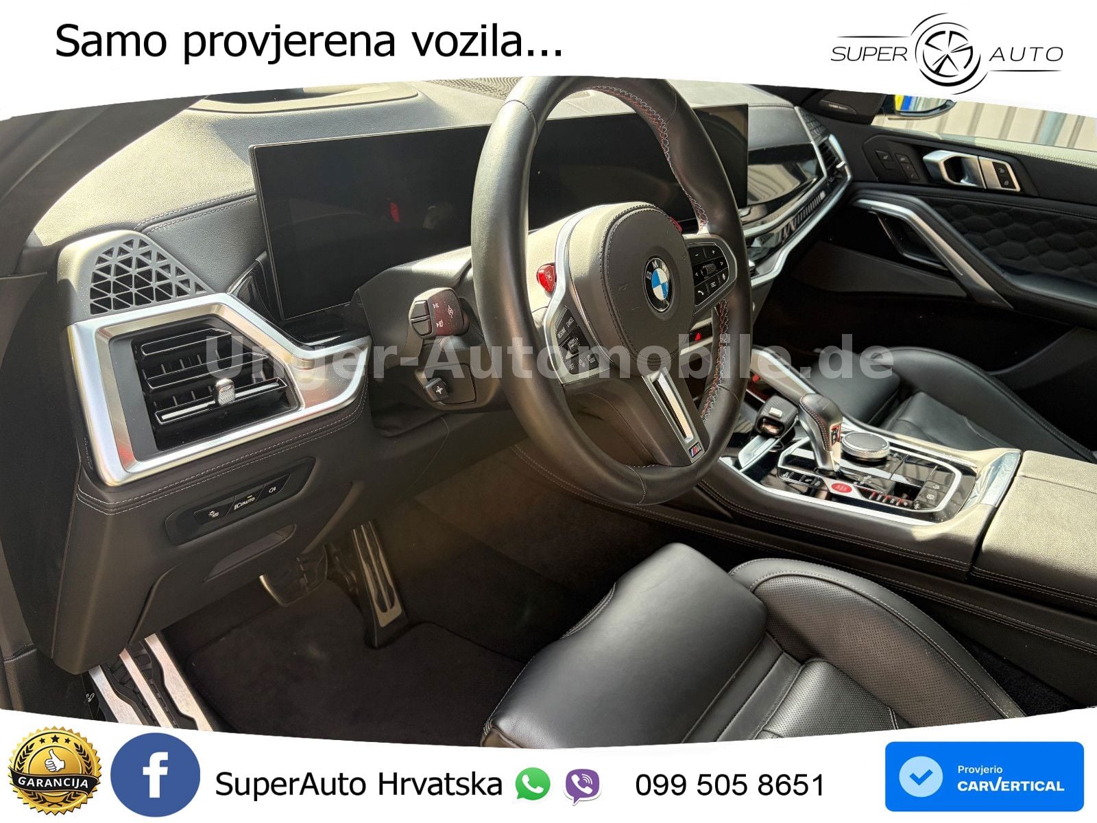 BMW X6 M Competition 4.4 V8 (625 KS) xDrive Steptronic ZRAČNI+ACC+GR SJED+KAM+PANO