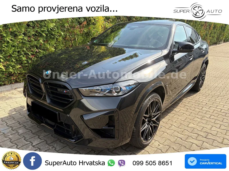 BMW X6 M Competition 4.4 V8 (625 KS) xDrive Steptronic ZRAČNI+ACC+GR SJED+KAM+PANO