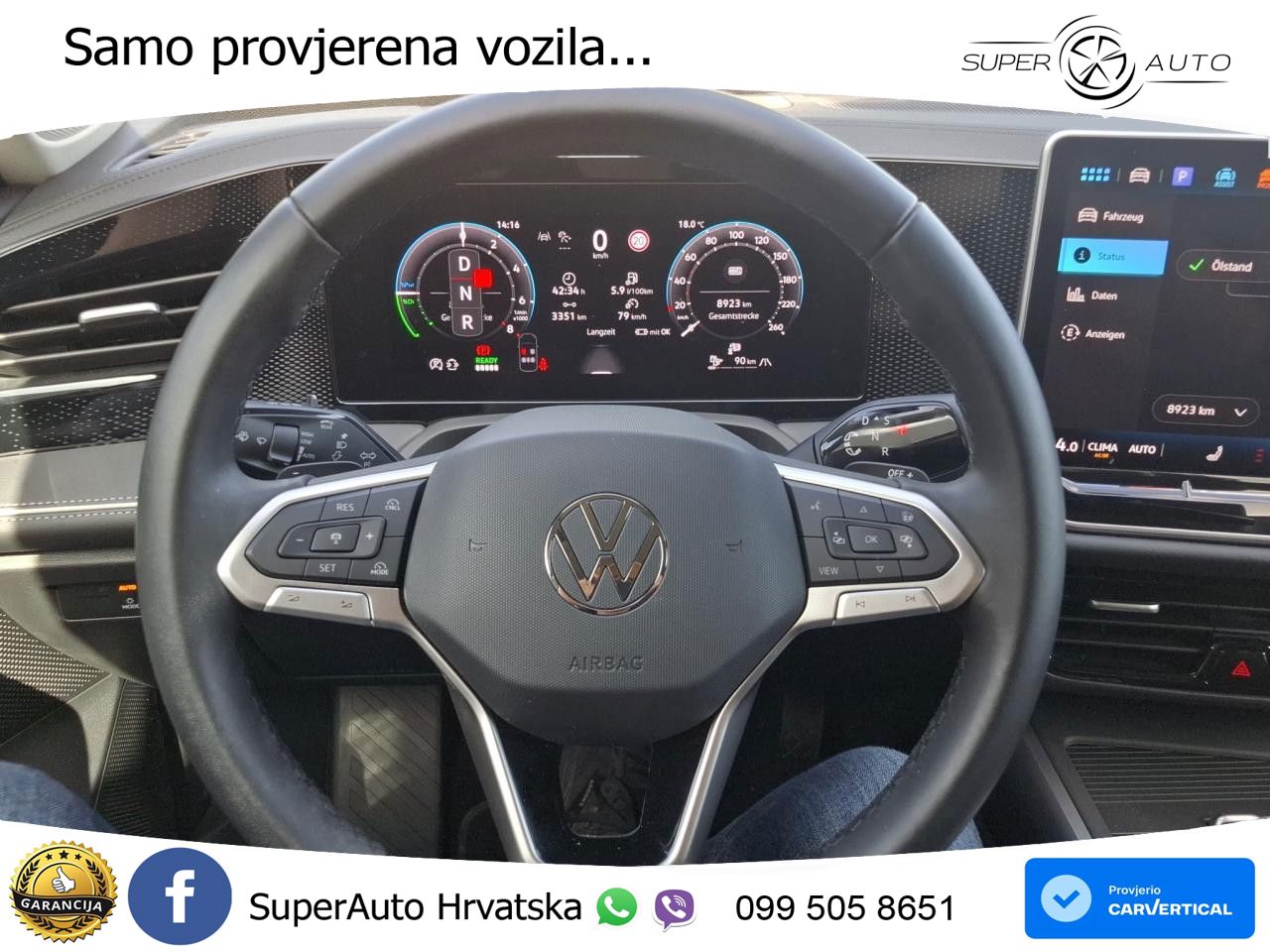 Volkswagen Passat Variant 1.5 TSI (204 KS) eHybrid DSG Business LED+GR SJED+ACC
