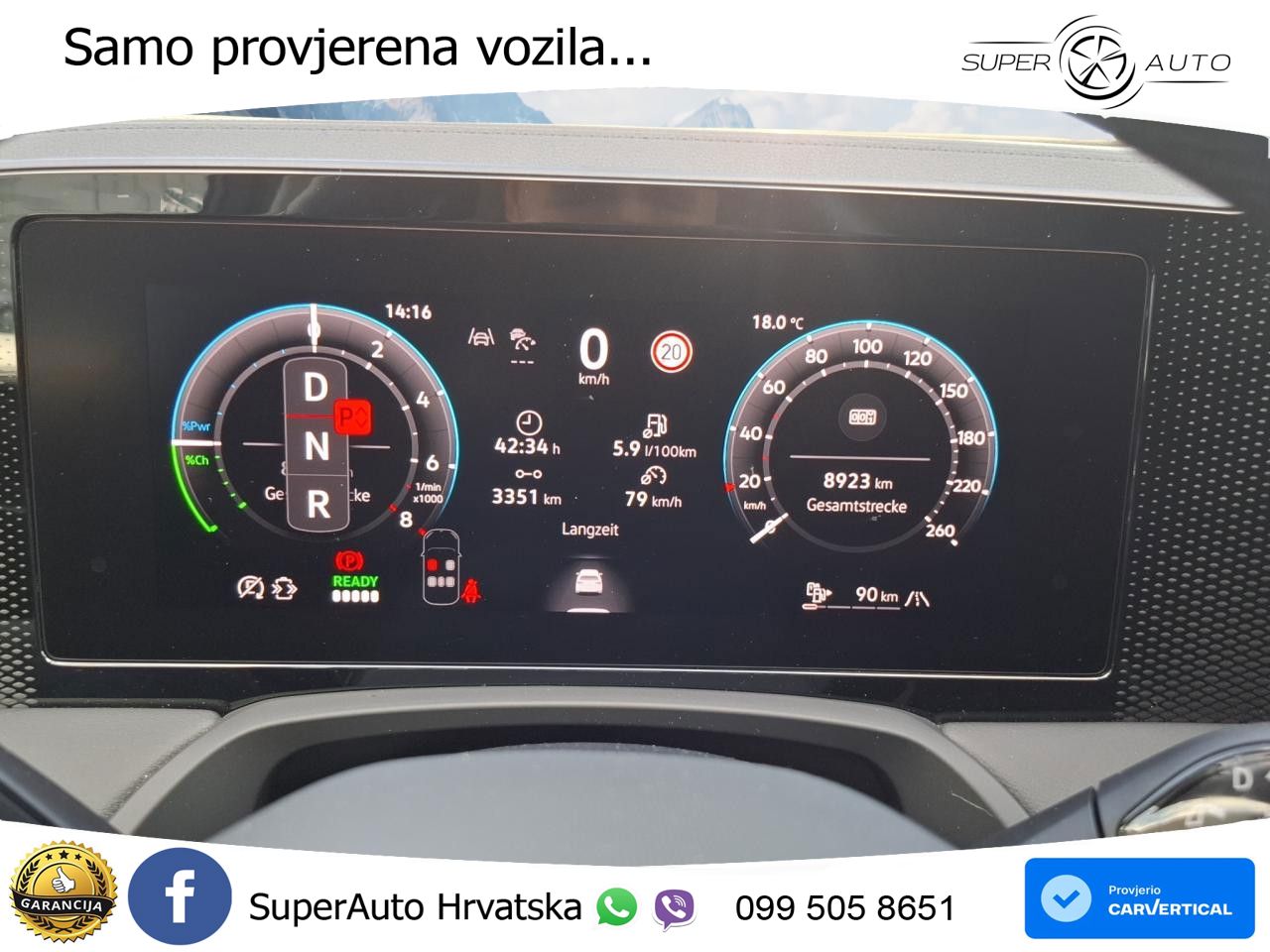 Volkswagen Passat Variant 1.5 TSI (204 KS) eHybrid DSG Business LED+GR SJED+ACC