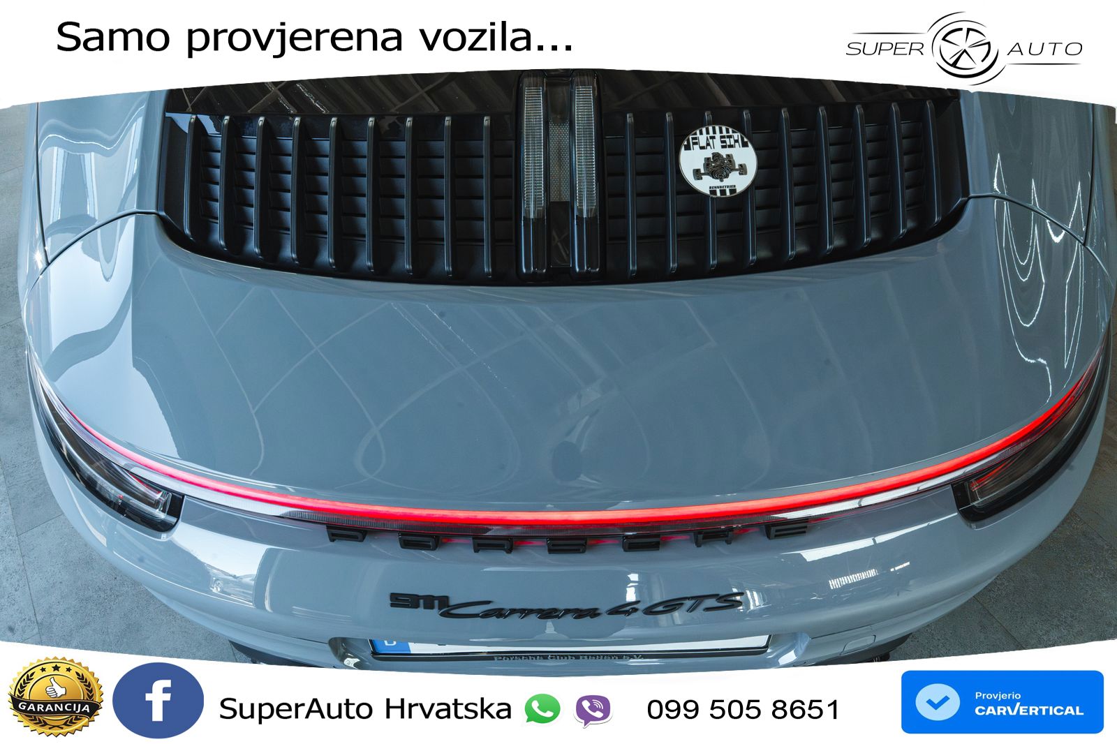 Porsche 911 Carrera 4 GTS Cabriolet 3.0 (480 KS) PDK LED+GR SJED+ACC