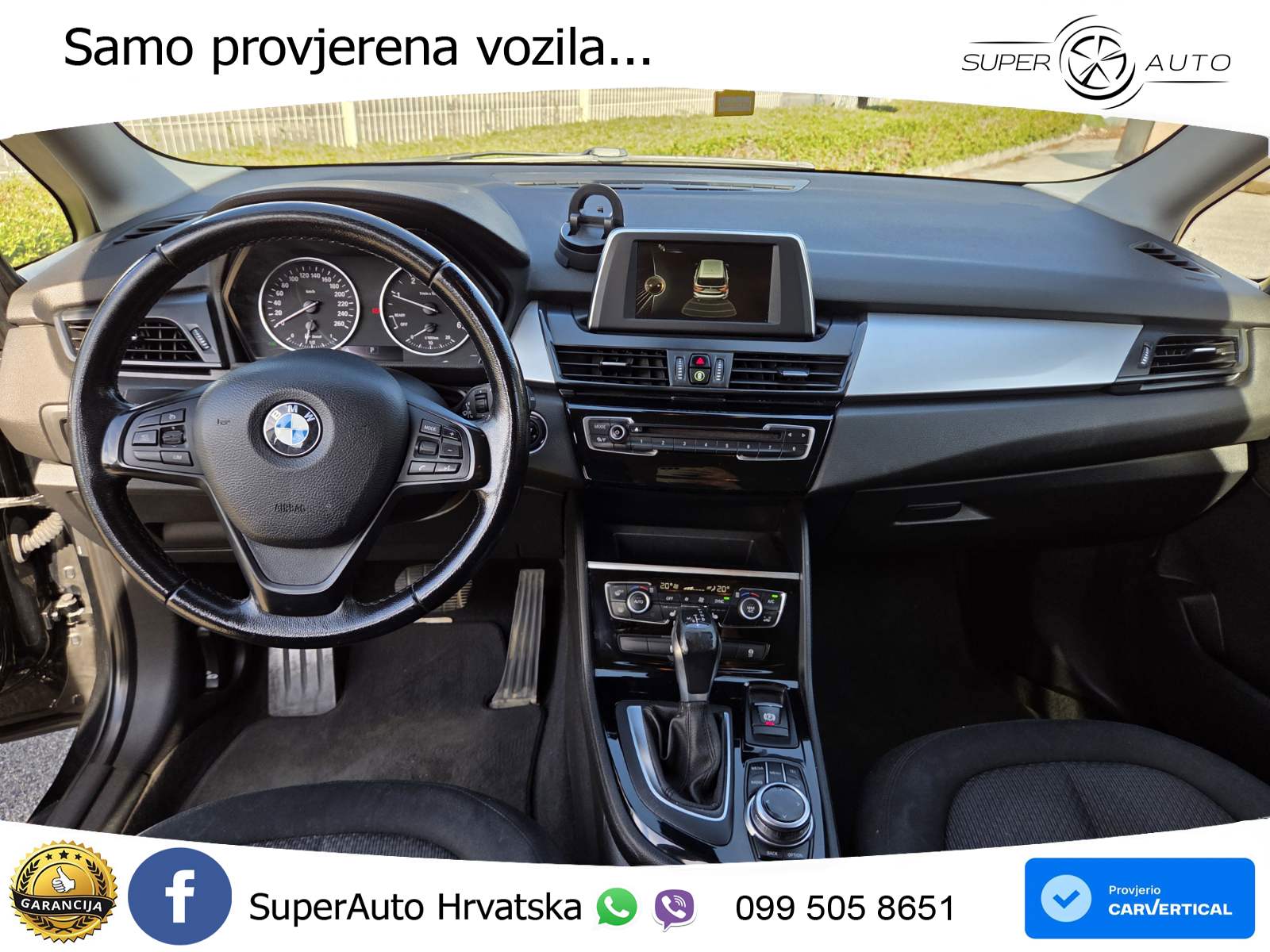 BMW 218d Gran Tourer (150 Hp) Steptronic 7-SJED REG 02/27