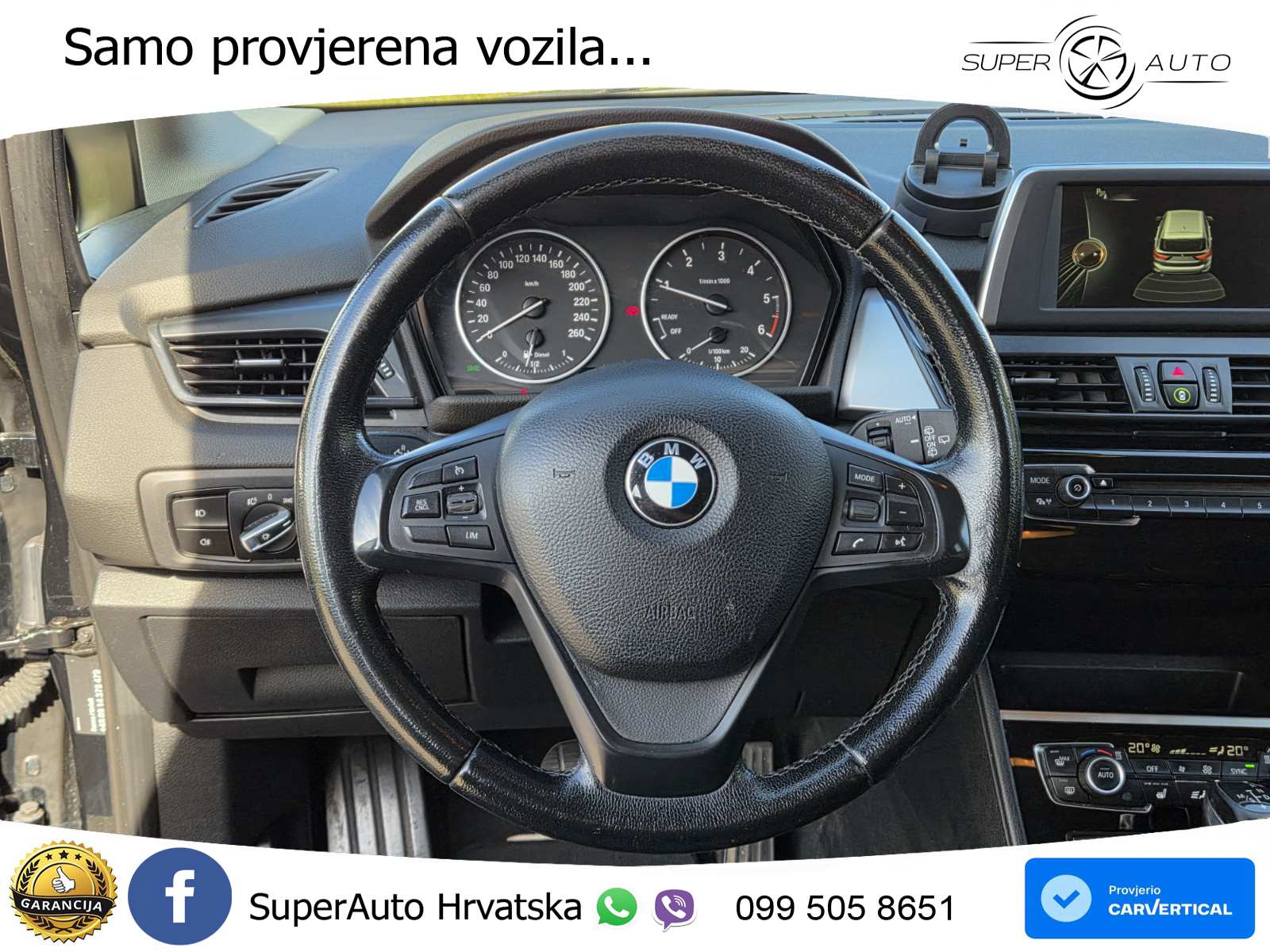 BMW 218d Gran Tourer (150 Hp) Steptronic 7-SJED REG 02/27