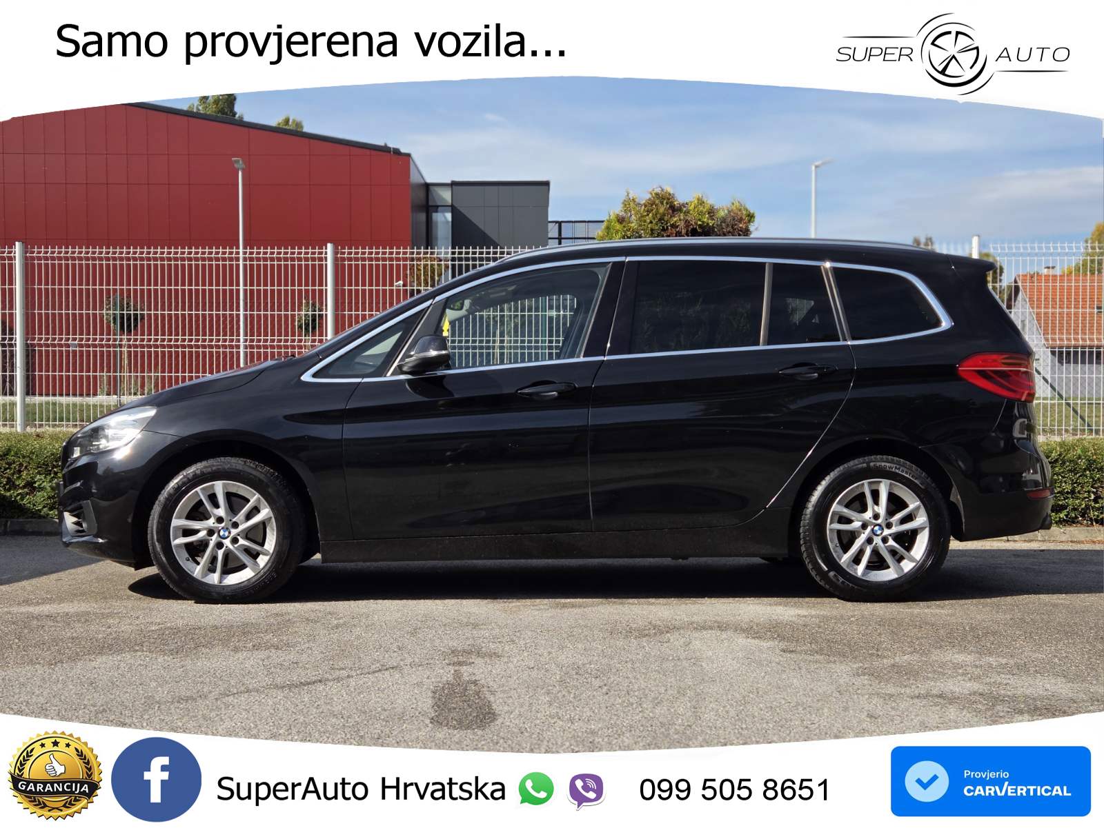 BMW 218d Gran Tourer (150 Hp) Steptronic 7-SJED REG 02/27