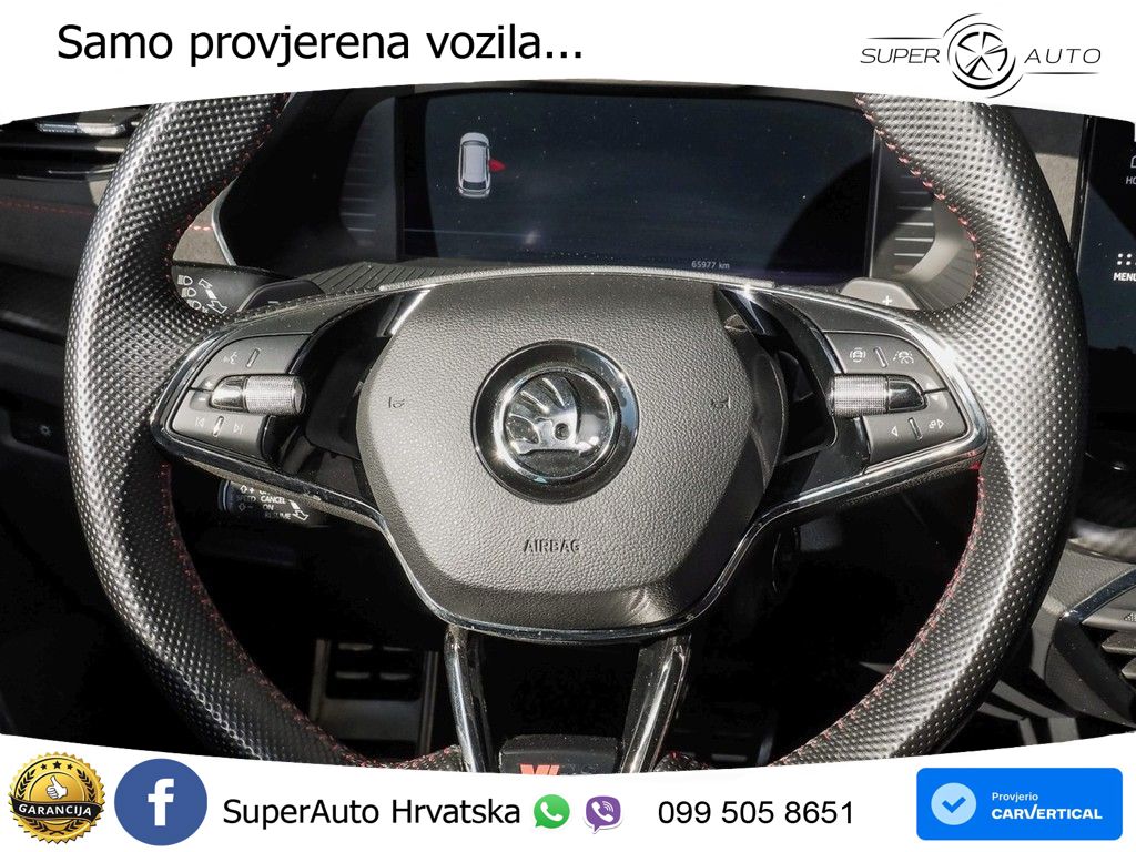 Škoda Octavia Combi RS 2.0 TDI (200 KS) DSG MATRIX+GR SJED+KAM
