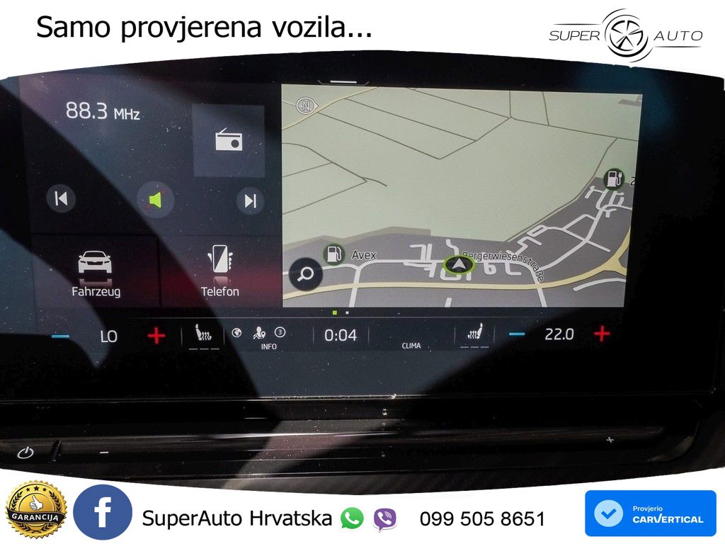 Škoda Octavia Combi RS 2.0 TDI (200 KS) DSG MATRIX+GR SJED+KAM