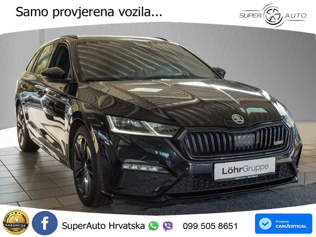 Škoda Octavia Combi RS 2.0 TDI (200 KS) DSG MATRIX+GR SJED+KAM