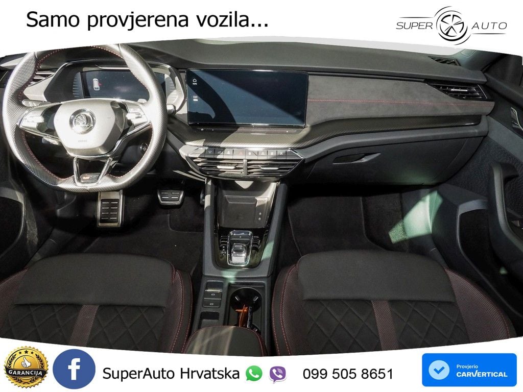 Škoda Octavia Combi RS 2.0 TDI (200 KS) DSG MATRIX+GR SJED+KAM