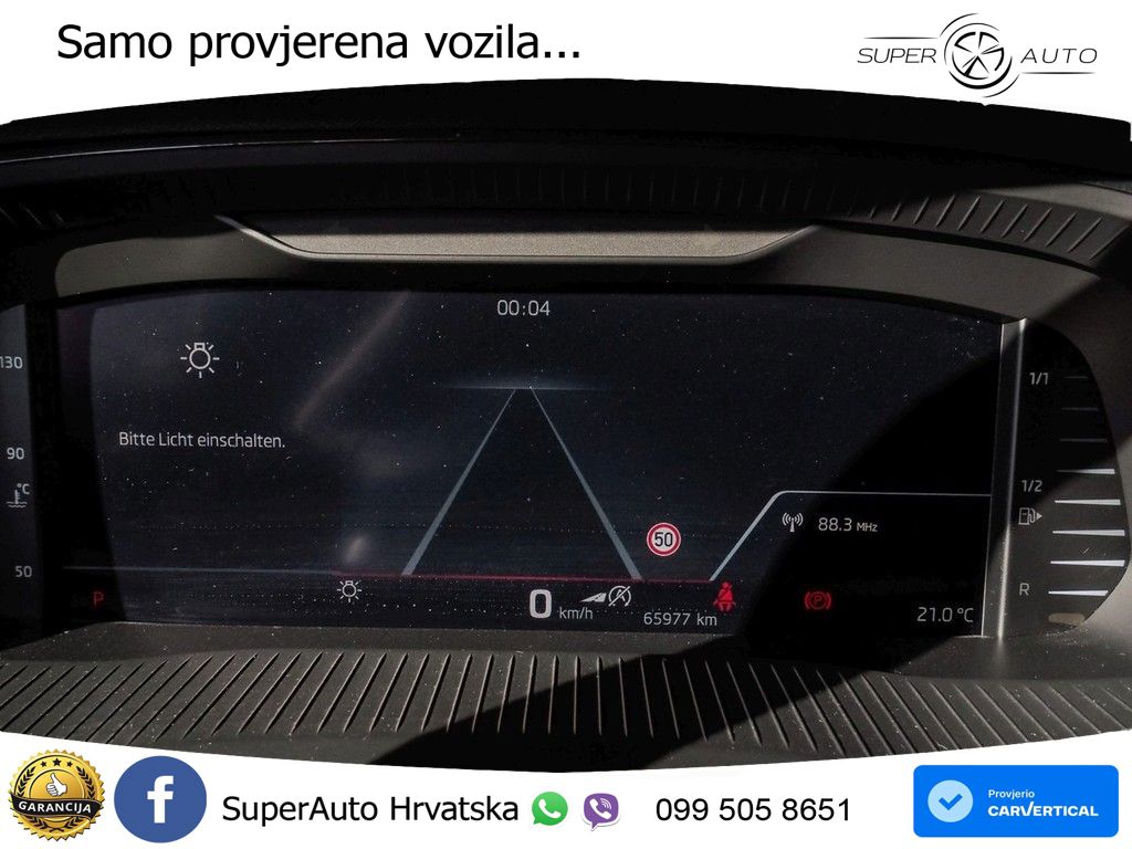 Škoda Octavia Combi RS 2.0 TDI (200 KS) DSG MATRIX+GR SJED+KAM