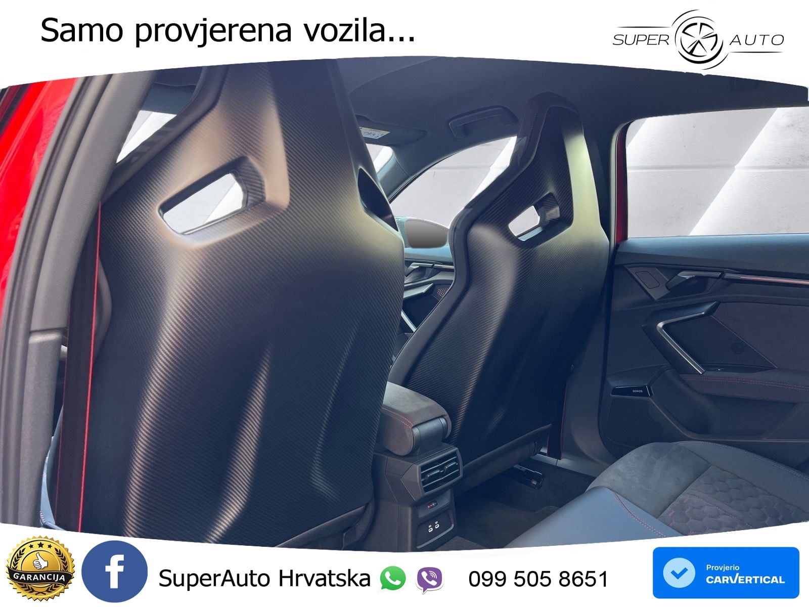 Audi RS3 Sedan 2.5 TFSI (400 KS) quattro S tronic LED+GR SJED+ACC