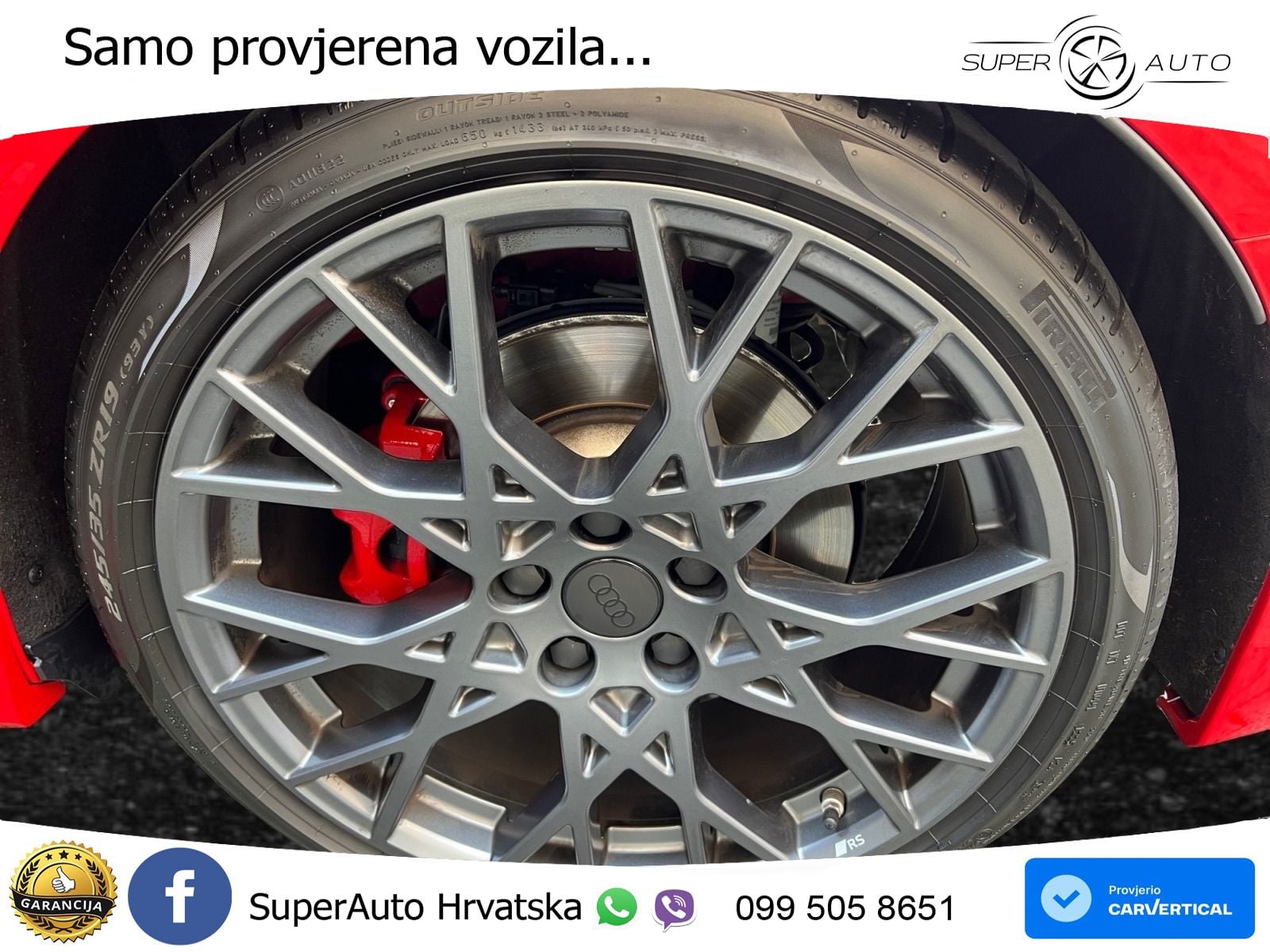 Audi RS3 Sedan 2.5 TFSI (400 KS) quattro S tronic LED+GR SJED+ACC
