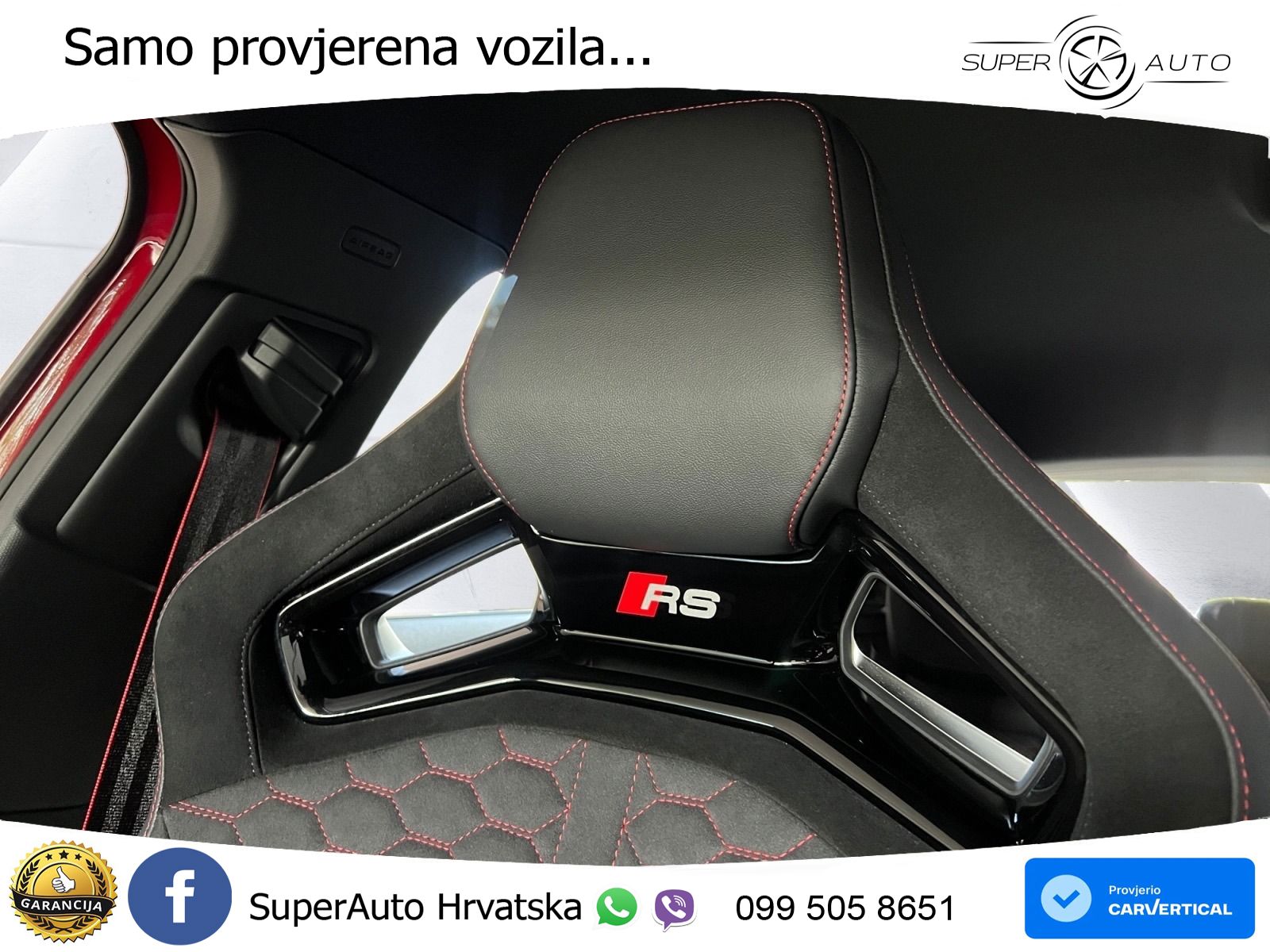 Audi RS3 Sedan 2.5 TFSI (400 KS) quattro S tronic LED+GR SJED+ACC