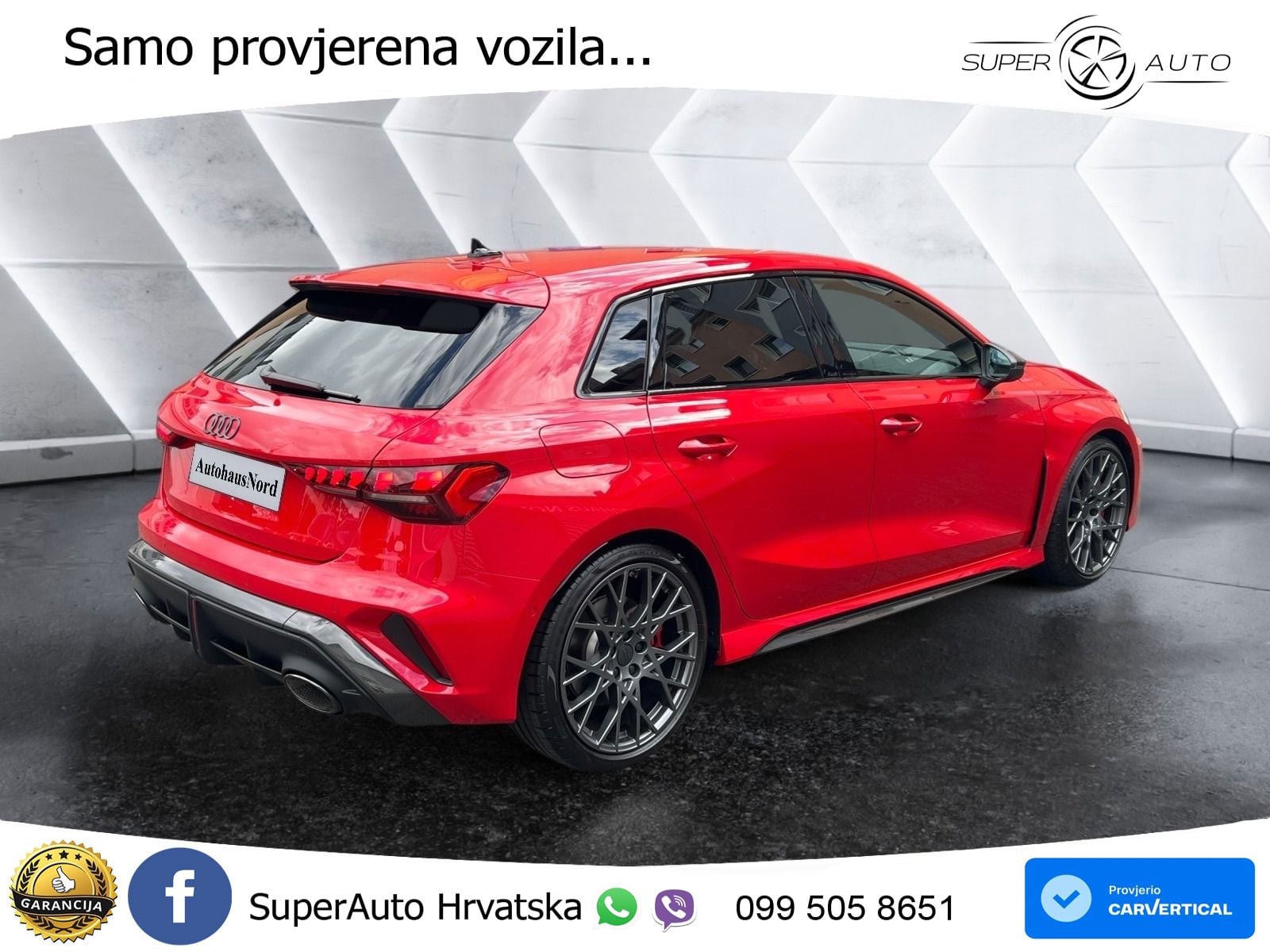 Audi RS3 Sedan 2.5 TFSI (400 KS) quattro S tronic LED+GR SJED+ACC