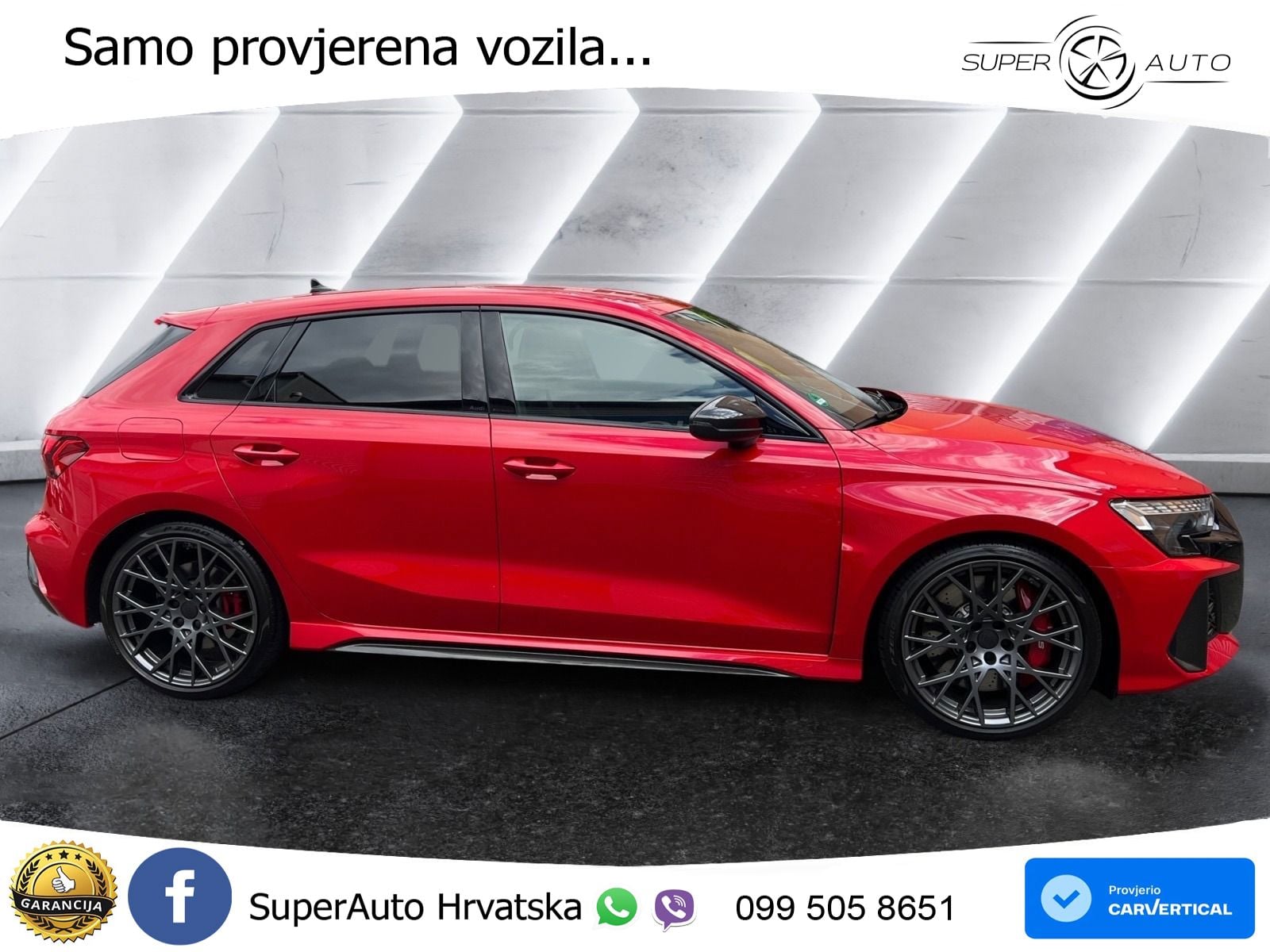 Audi RS3 Sedan 2.5 TFSI (400 KS) quattro S tronic LED+GR SJED+ACC