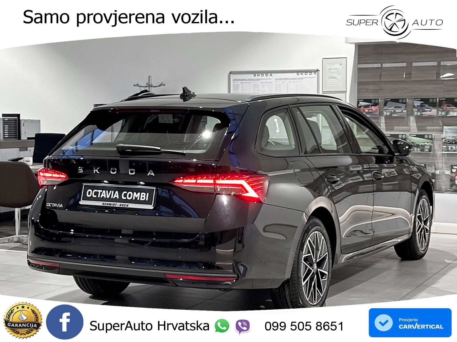 Škoda Octavia Combi 1.5 TSI (116 KS) DSG Selection LED+GR SJED+ACC