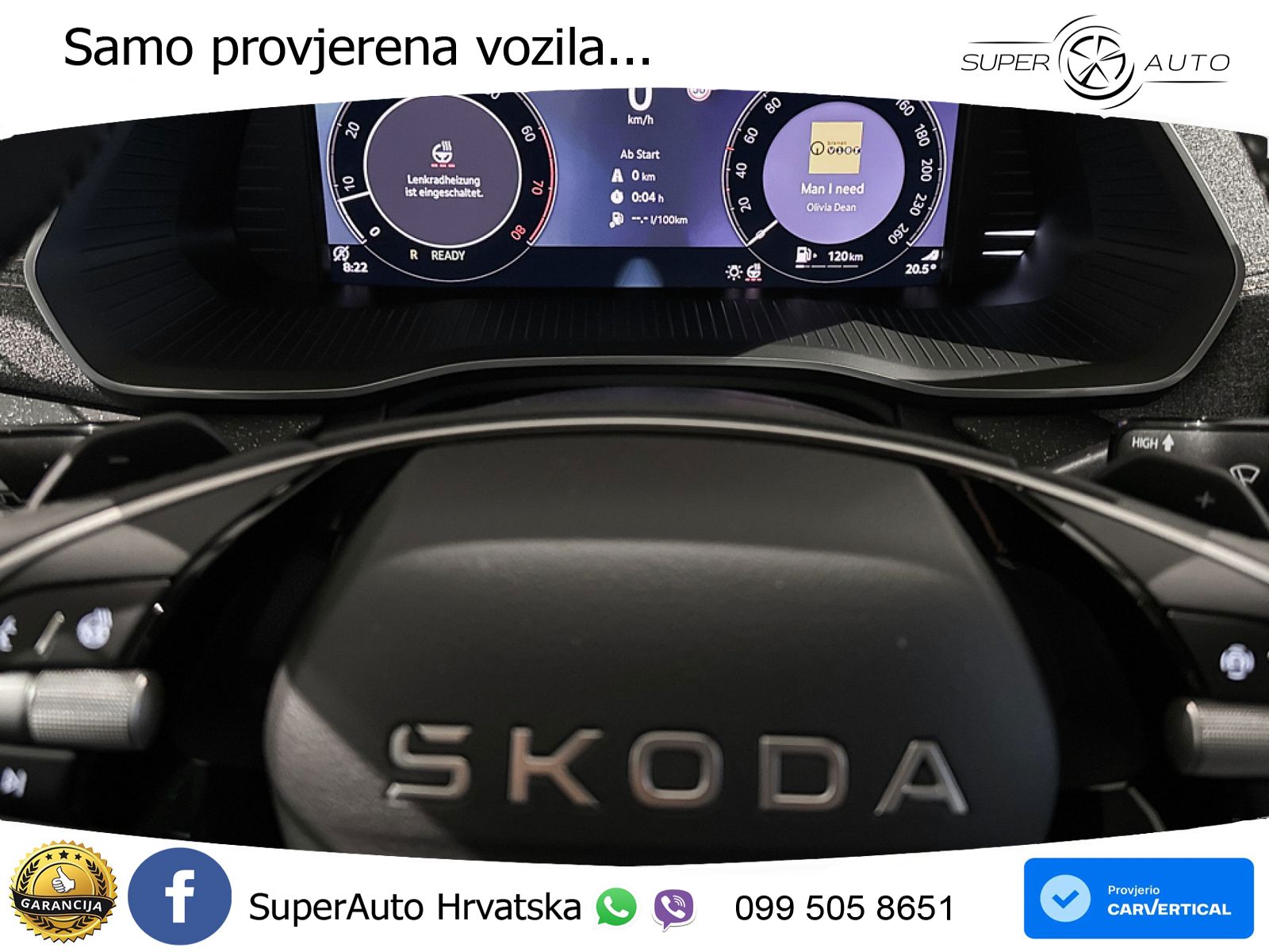 Škoda Octavia Combi 1.5 TSI (116 KS) DSG Selection LED+GR SJED+ACC