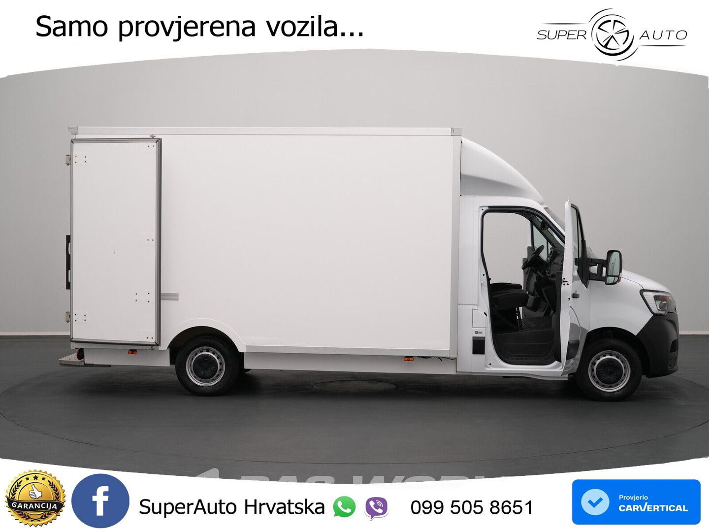 Renault Master 145PK Lowliner Bakwagen LED Navi Airco Cr 145 KS