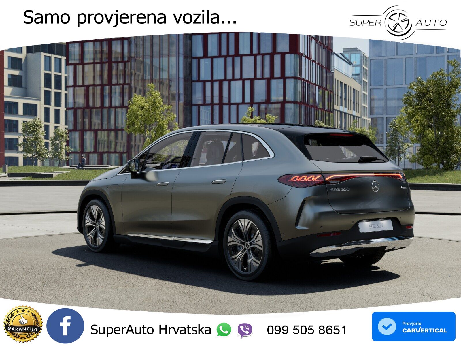 Mercedes EQE SUV 350 100 kWh (292 KS) 4MATIC ACC+GR SJED+360+PANO