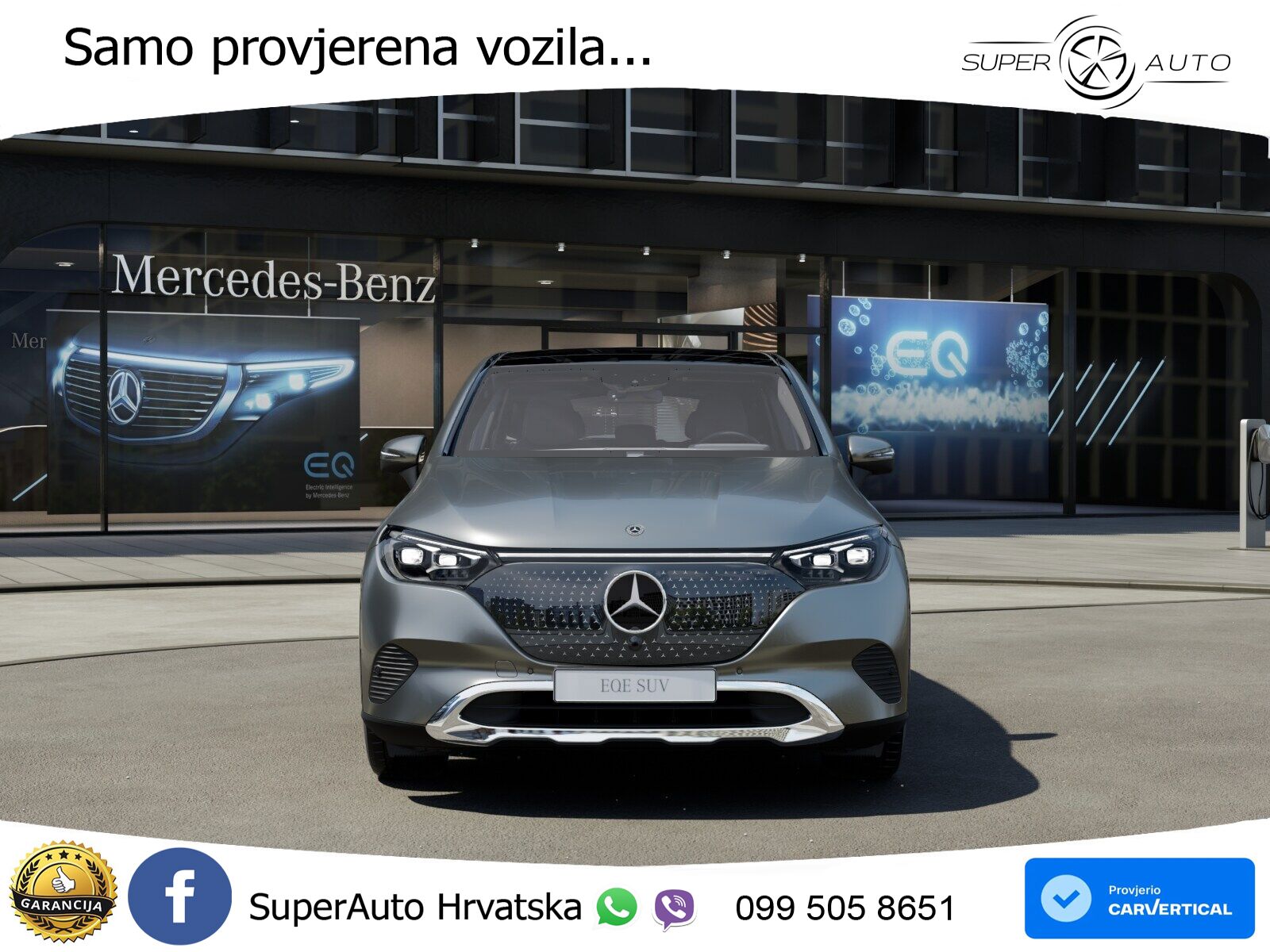 Mercedes EQE SUV 350 100 kWh (292 KS) 4MATIC ACC+GR SJED+360+PANO