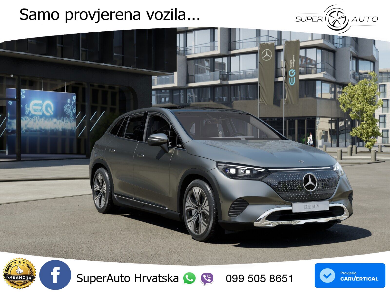 Mercedes EQE SUV 350 100 kWh (292 KS) 4MATIC ACC+GR SJED+360+PANO