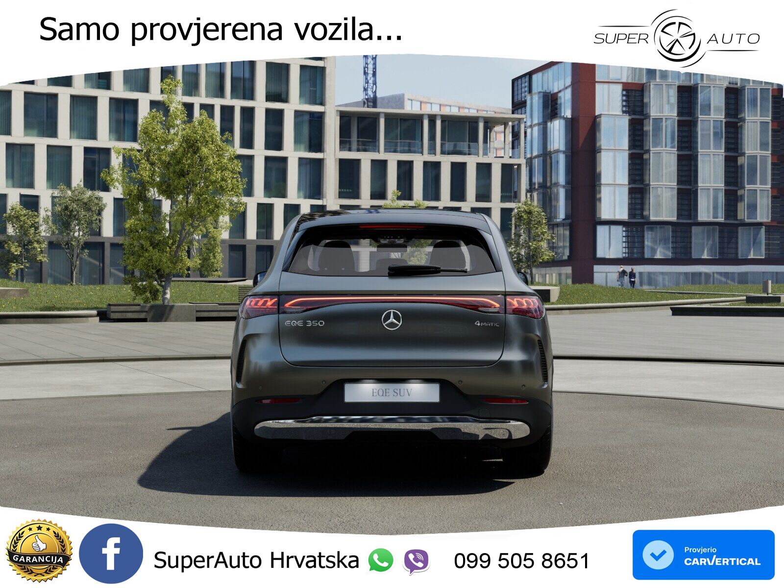 Mercedes EQE SUV 350 100 kWh (292 KS) 4MATIC ACC+GR SJED+360+PANO