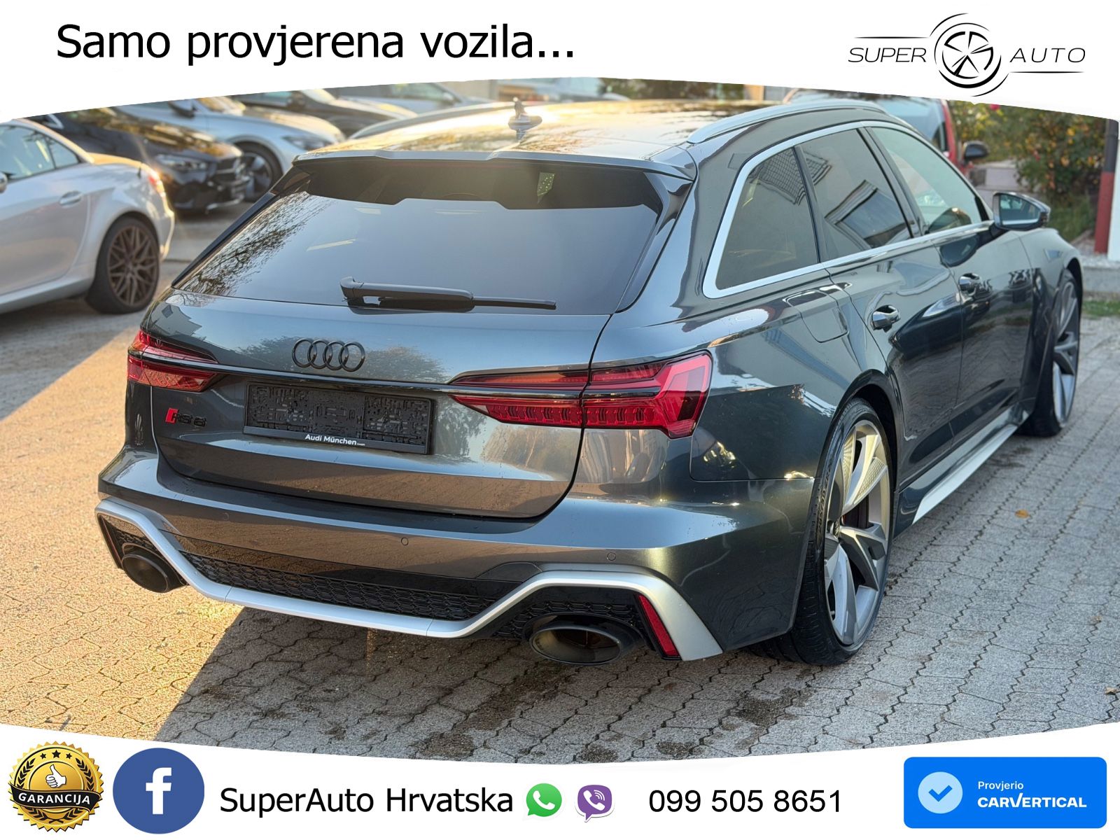 Audi RS6 Avant 4.0 TFSI V8 (600 KS) quattro Tiptronic LED+GR SJED+ACC