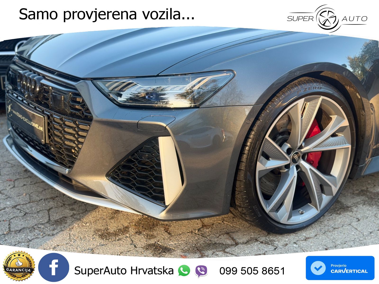 Audi RS6 Avant 4.0 TFSI V8 (600 KS) quattro Tiptronic LED+GR SJED+ACC