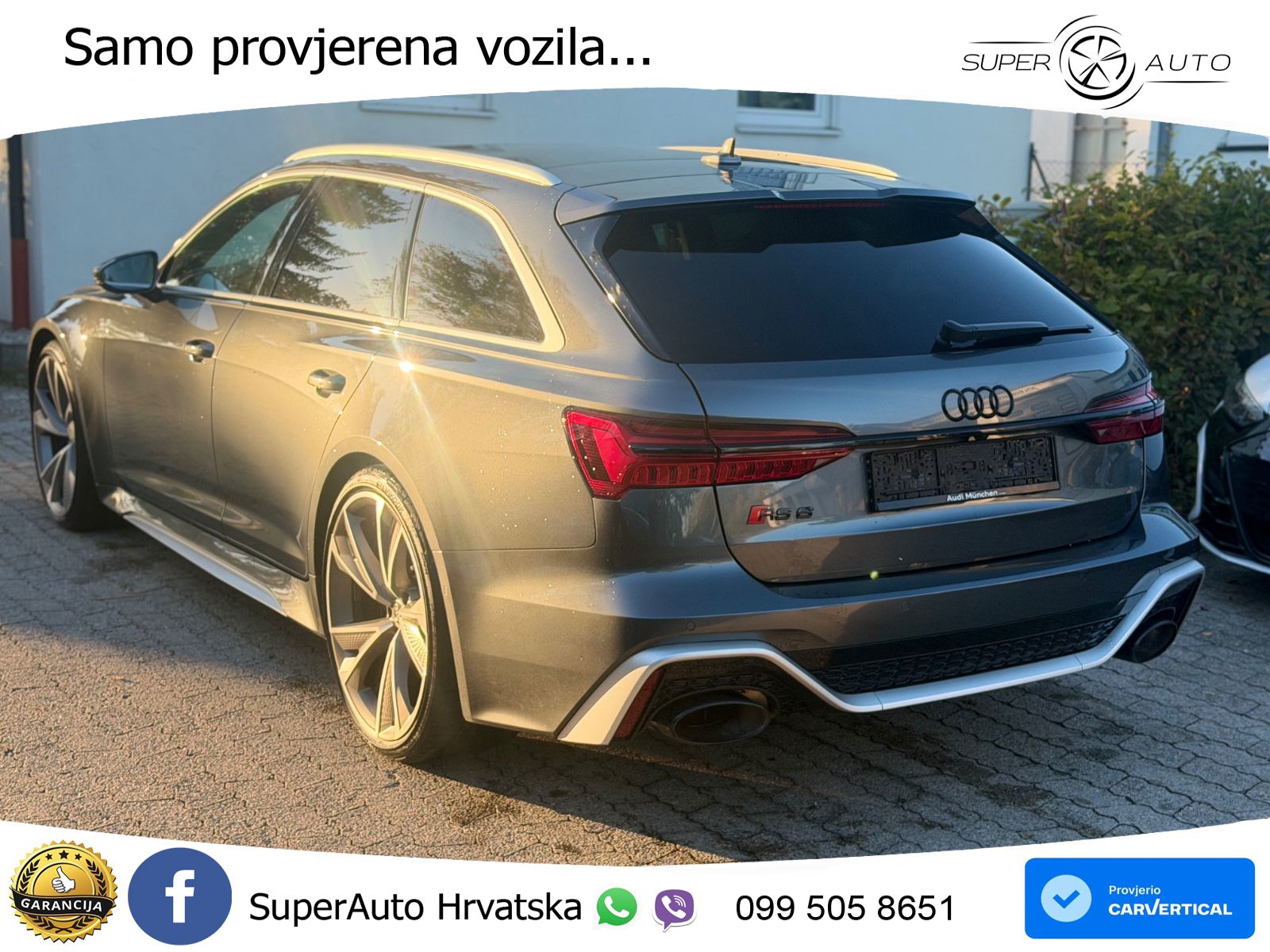 Audi RS6 Avant 4.0 TFSI V8 (600 KS) quattro Tiptronic LED+GR SJED+ACC